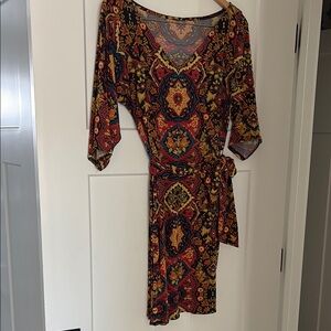 Leota Colorful Abstract Fabric